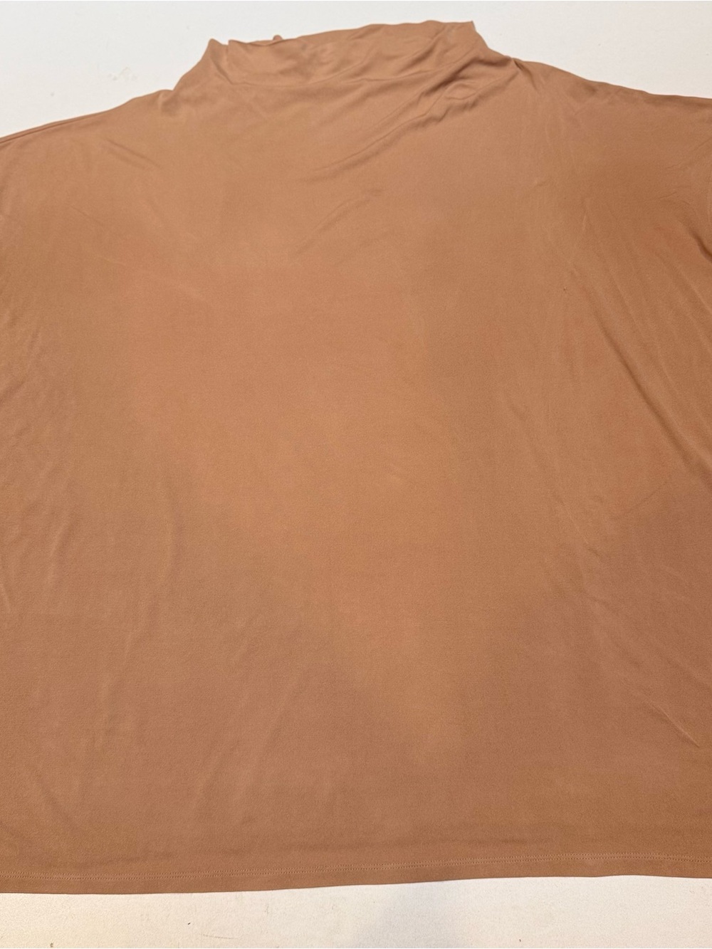 Eileen Fisher Men's Long Sleeve Crewneck in Warm Tan